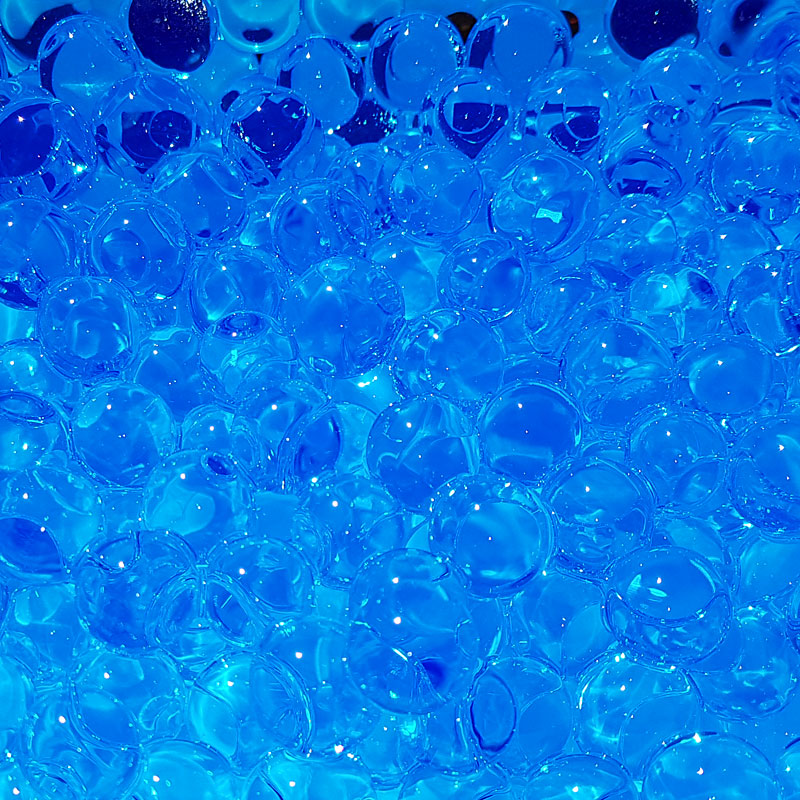 Water Beads - Caribbean Blue (10 packs, 15 x10 grams)